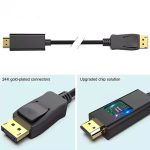 کابل Display به HDMI ونتولینک V1.2-4K طول 1.5 متر ا Venetolink Display to HDMI 4K V1.2 Cable 1.5M — تصویر 2
