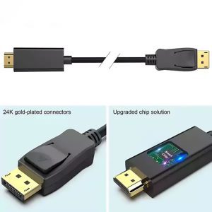 کابل Display به HDMI ونتولینک V1.2-4K طول 1.5 متر ا Venetolink Display to HDMI 4K V1.2 Cable 1.5M — تصویر 2