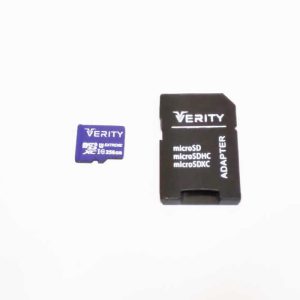 کارت حافظه میکرو ۲۵۶ گیگابایت وریتی Verity Ultra U3 C10 80MB/s + خشاب ا Verity Micro 256 GB Ultra U3 C10
