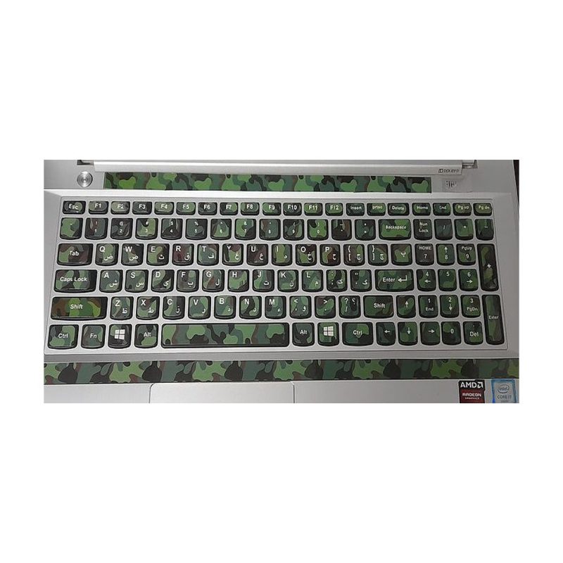 برچسب حروف فارسی طرح ارتشی کد 6259-8439
