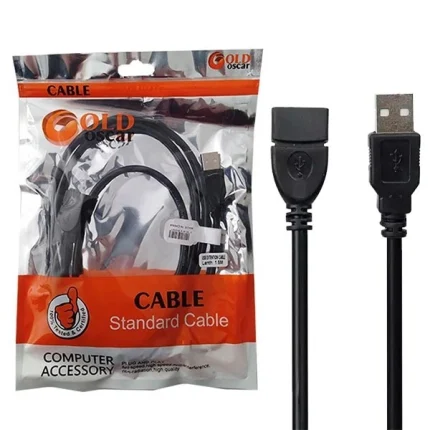 کابل افزایش طول USB گلد اسکار به طول 3 متر کد 6189 - سیکاس کالا کابل افزایش طول USB گلد اسکار به طول 3 متر — تصویر 3
