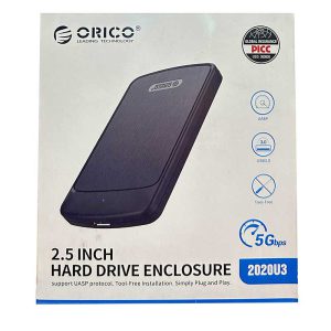 قاب هارد 2.5 اینچ اوریکو 2020U3 ا Orico 2020U3 2.5 inch Hard Drive Enclosure کد 6162 - سیکاس کالا قاب هارد 2.5 اینچ اوریکو 2020U3 ا Orico 2020U3 2.5 inch Hard Drive Enclosure