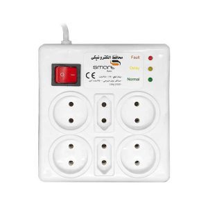 محافظ برق 6 خانه Smart مدل 6030 با کابل ۳ متری