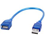 کابل افزایش USB 2.0 طول 30 سانتی متر ا Extension Cable USB 30CM — تصویر 3