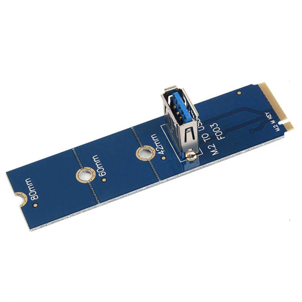 کارت تبدیل M2 به USB 3.0 مدل F003 ا M2 to USB 3.0 F003 conversion card
