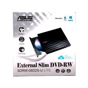 دی وی دی رایتر اکسترنال ایسوس مدل SDRW-08D2S-U LITE ا ASUS SDRW-08D2S-U Lite External DVD Drive — تصویر 4