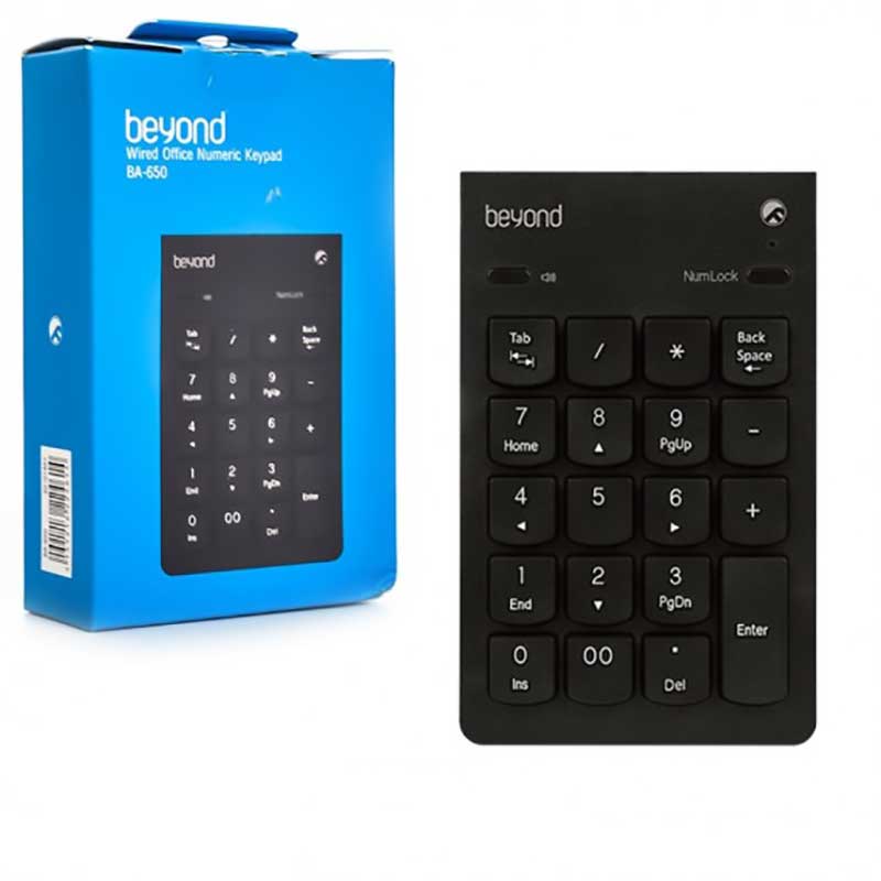 Beyond-BA-650-Numeric-Keypad-01 صفحه کلید عددی بیاند مدل BA-650 ا Beyond BA-650 Numeric Keypad — تصویر 2
