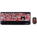 کیبورد و ماوس بی سیم هترون مدل HKCW350 ا HKCW350 Wireless Keyboard And Mouse کد 6326