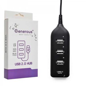 هاب 4 پورت جنروس مدل G.P-133 کد 6466 - سیکاس کالا هاب 4 پورت جنروس مدل G.P-133 — تصویر 2