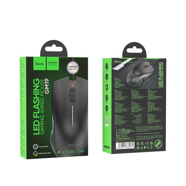 ماوس گیمینگ هوکو مدل GM19 — تصویر 3
