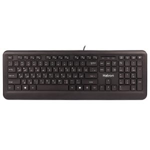 کیبورد باسیم هترون مدل HK207 ا Hatron HK207 Wired Keyboard مدل 6310 — تصویر 3
