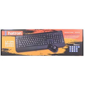 کیبورد و ماوس بی سیم هترون مدل HKCW140 ا Hatron HKCW140 Wireless Keyboard And Mouse