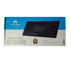 مینی کیبورد سیم دار میکاسو KB-001U کد 6414 - سیکاس کالا مینی کیبورد سیم دار میکاسو KB-001U — تصویر 2