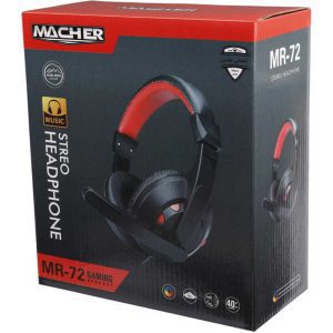 هدفون سیم دار مچر مدل MR-72 ا Macher MR-72 Headset — تصویر 2