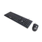کیبورد و ماوس سیم دار میکاسو KB-C012