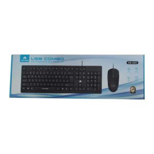 کیبورد و ماوس سیم دار میکاسو KB-C025 کد 6418 - سیکاس کالا کیبورد و ماوس سیم دار میکاسو KB-C025 — تصویر 2