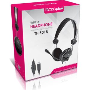 هدست تسکو مدل TH 5018 ا HEADPHONE TH 5018