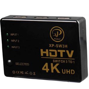 سوئیچ اچ دی ام آی 3 به 1 xp مدل xp-sw3h — تصویر 4