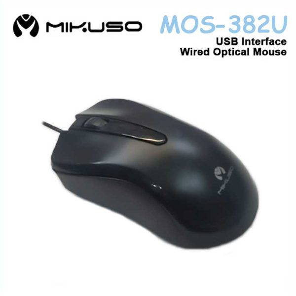 ماوس سیم دار میکاسو MOS-382U — تصویر 2