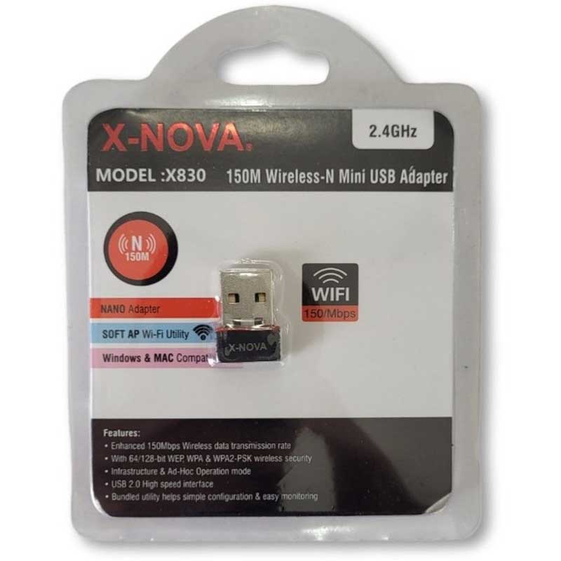 x-nova-x830-01 دانگل وای فای x-nova مدل X-830 — تصویر 2