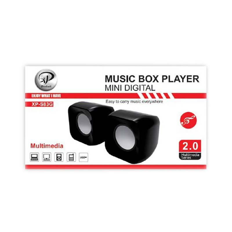 xp-s83-1 اسپیکر دو تیکه لپ تاپی ایکس پی پروداکت مدل S83G