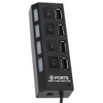 هاب 4 پورت USB 2.0 پورتز مدل HI-SPEED ا Ports HI-SPEED 4 Port USB 2.0 Hub — تصویر 6