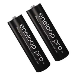باطری قلمی قابل شارژ پاناسونیک (Panasonic) مدل eneloop Pro با ظرفیت 2500 میلی آمپر ساعت بسته‌ 2 عددی