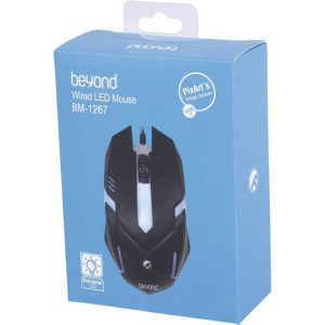 ماوس بیاند BM-1267 ا Beyond BM-1267 Wired mouse کد 6602 - سیکاس کالا ماوس بیاند BM-1267 ا Beyond BM-1267 Wired mouse — تصویر 2