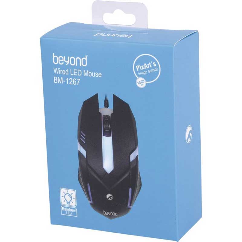 Beyond-BM-1267-Wired-mouse-01 ماوس بیاند BM-1267 ا Beyond BM-1267 Wired mouse — تصویر 2
