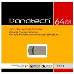 فلش 64 گیگ پاناتک مدل P302 ا Flash Memory 64 gig Panatech model P302 — تصویر 2