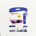 فلش مموری گلکسبیت مدل Rubbery ظرفیت 32 گیگابایت ا Galexbit Rubbery 32GB USB 2.0 Flash Memory کد 6395-7573 — تصویر 2