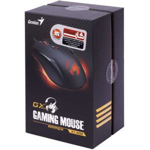 ماوس مخصوص بازی جنیوس مدل Ammox X1-400 ا Genius Ammox X1-400 Gaming Mouse — تصویر 3