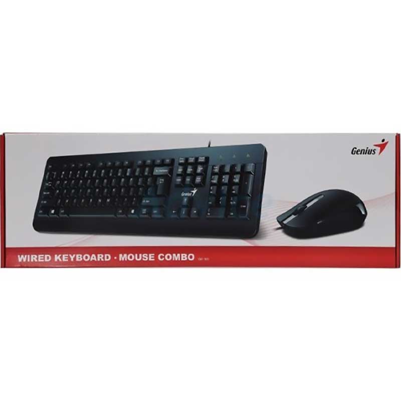 کیبورد و ماوس با سیم جنیوس مدل KM-160 ا Genius KM-160 Wired Keyboard and Mouse کد 4196 - سیکاس کالا کیبورد و ماوس با سیم جنیوس مدل KM-160 ا Genius KM-160 Wired Keyboard and Mouse — تصویر 2