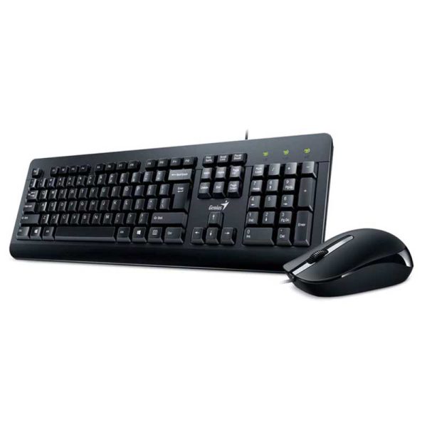 کیبورد و ماوس با سیم جنیوس مدل KM-160 ا Genius KM-160 Wired Keyboard and Mouse