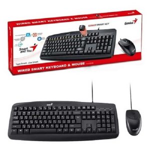 کیبورد و ماوس باسیم جنیوس Smart KM-200 ا Genius Smart KM200 Wired Keyboard and Mouse کد 4247 - سیکاس کالا کیبورد و ماوس باسیم جنیوس Smart KM-200 ا Genius Smart KM200 Wired Keyboard and Mouse — تصویر 2