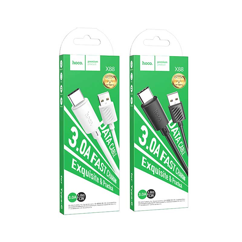 کابل شارژ تایپ سی هوکو مدل X88 ا HOCO CABLE X88 USB TO TYPE-C کد 6556 - سیکاس کالا کابل شارژ تایپ سی هوکو مدل X88 ا HOCO CABLE X88 USB TO TYPE-C — تصویر 2