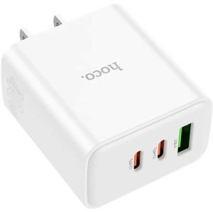 شارژر 40 وات هوکو مدل C126 USB ا HOCO Charger with cable PD 40W 3 port C126