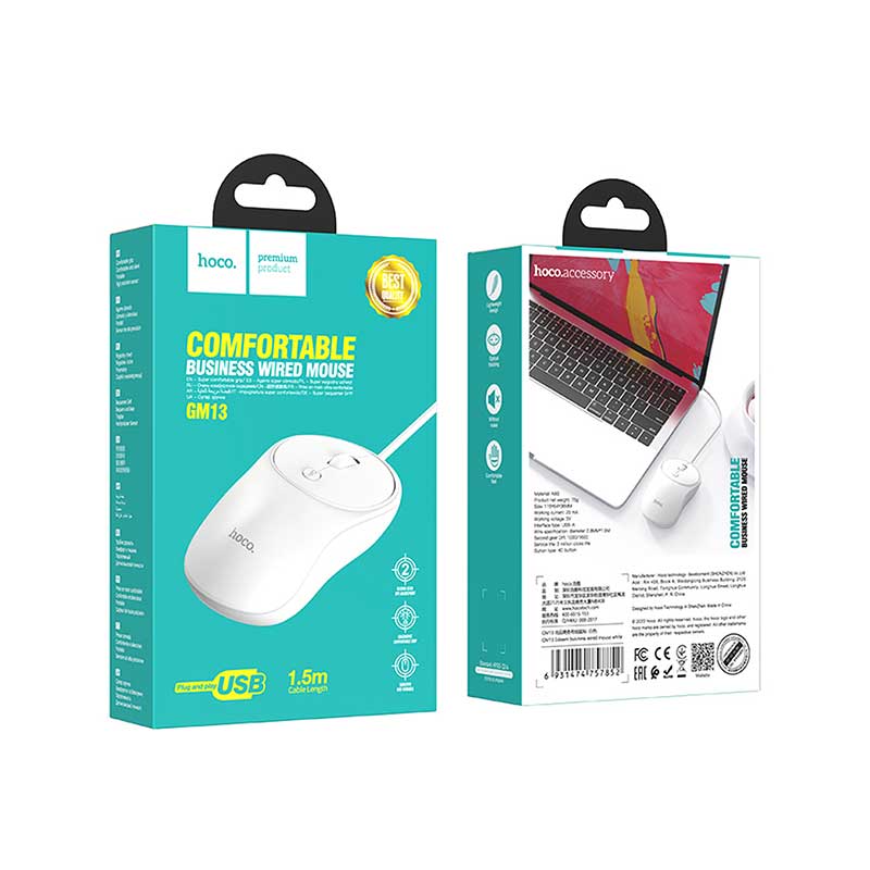 Hoco-GM13-mouse-01 ماوس هوکو مدل GM13 — تصویر 3
