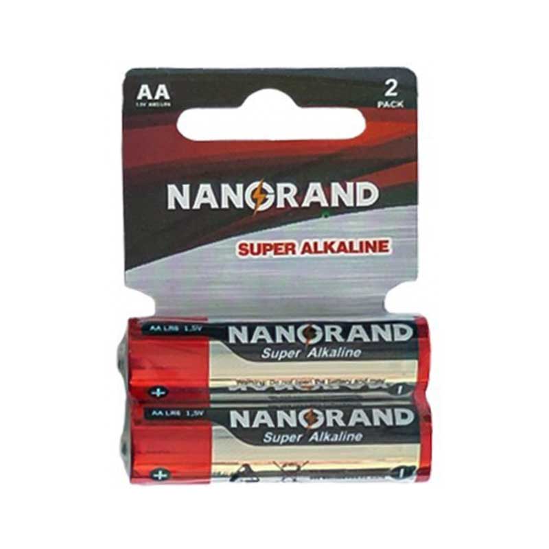 باطری قلمی سوپرآلکالاین کارتی 2 عددی NANGRAND مدل LR6