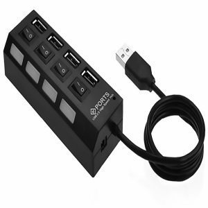 هاب 4 پورت USB 2.0 پورتز مدل HI-SPEED ا Ports HI-SPEED 4 Port USB 2.0 Hub — تصویر 7