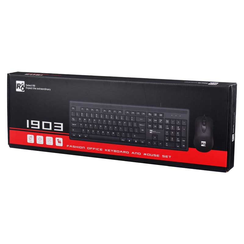 R8-1903-MOUSE-AND-KEYBOARD-01 ماوس و کیبورد R8 1903 — تصویر 4