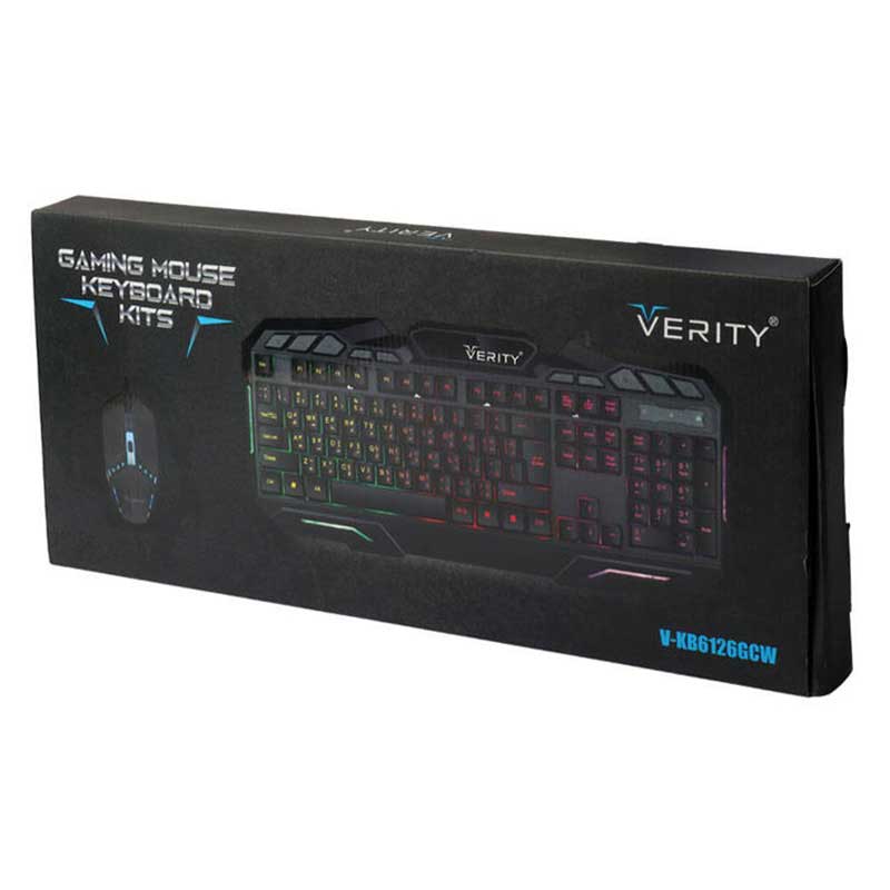 Verity-V-KB6126GCW-Keyboard-And-Mouse-01 کیبورد و ماوس گیمینگ وریتی مدل V-KB6126GCW ا Verity V-KB6126GCW Keyboard And Mouse — تصویر 2