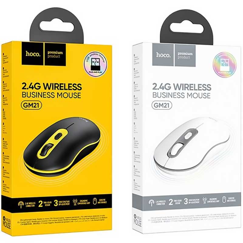 WIRELESS-MOUSE-HOCO-GM21-01 ماوس بی سیم هوکو مدل GM21 ا WIRELESS MOUSE HOCO GM21 — تصویر 5