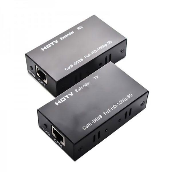 اکستندر HDMI شبکه 60 متری به همراه آداپتور دیتالایف — تصویر 5