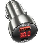شارژر فندکی 48 وات هوکو مدل Z50 PD+ QC3.0