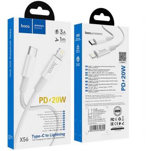 کابل شارژ USB-C به لایتنینگ هوکو X56 PD 20W طول ۱ متر کد 6555 - سیکاس کالا کابل شارژ USB-C به لایتنینگ هوکو X56 PD 20W طول ۱ متر — تصویر 2