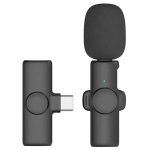 میکروفن یقه ای بیسیم گوشی موبایل تایپ سی مدل K11 ا K11 New Wireless Microphone Type C — تصویر 8