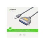 کابل پرینتر USB به DB25 پارالل یوگرین US167 ا UGREEN US167 20224 2m USB to DB25 Parallel Printer