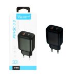 شارژر دیواری فست و PD وریتی مدل AP2126 33W به همراه کابل شارژ Type-C