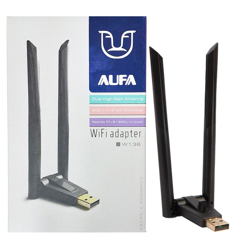 کارت شبکه آلفا ALFA W136 300mps WIFI کد 6768 - سیکاس کالا کارت شبکه آلفا ALFA W136 300mps WIFI